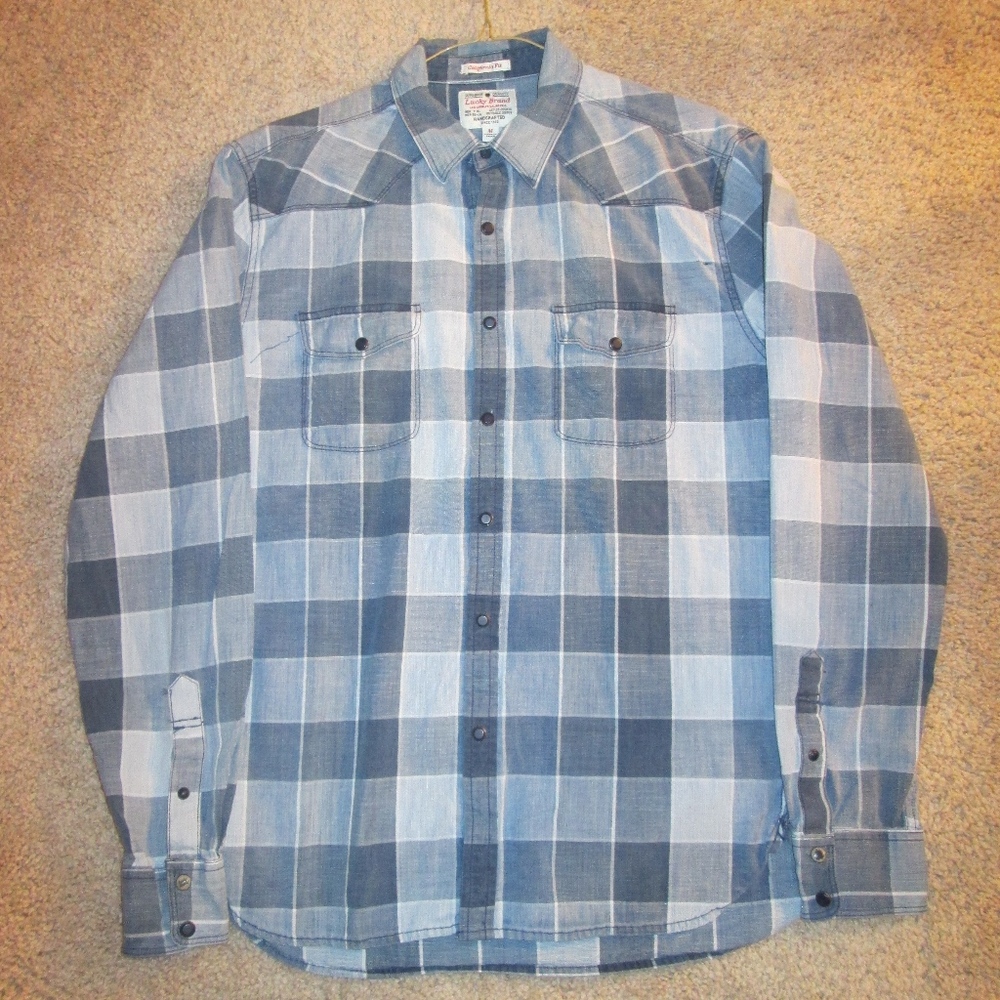 Mens Lucky Brand Long sleeve shirt